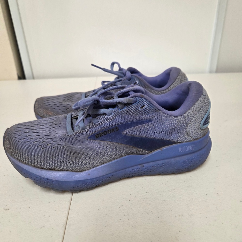 Brooks Ghost 15 Purple Blue Women Running Shoes 1204071B445 Size 7